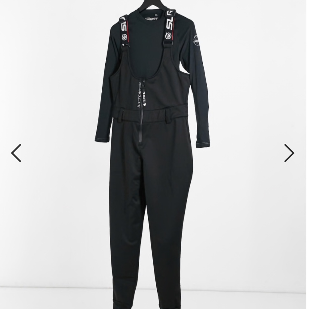 Surfanic Amity 8K-8K ski bib pants in black